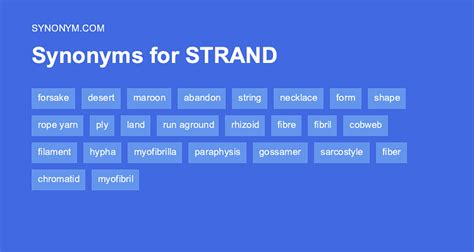 stranded synonym